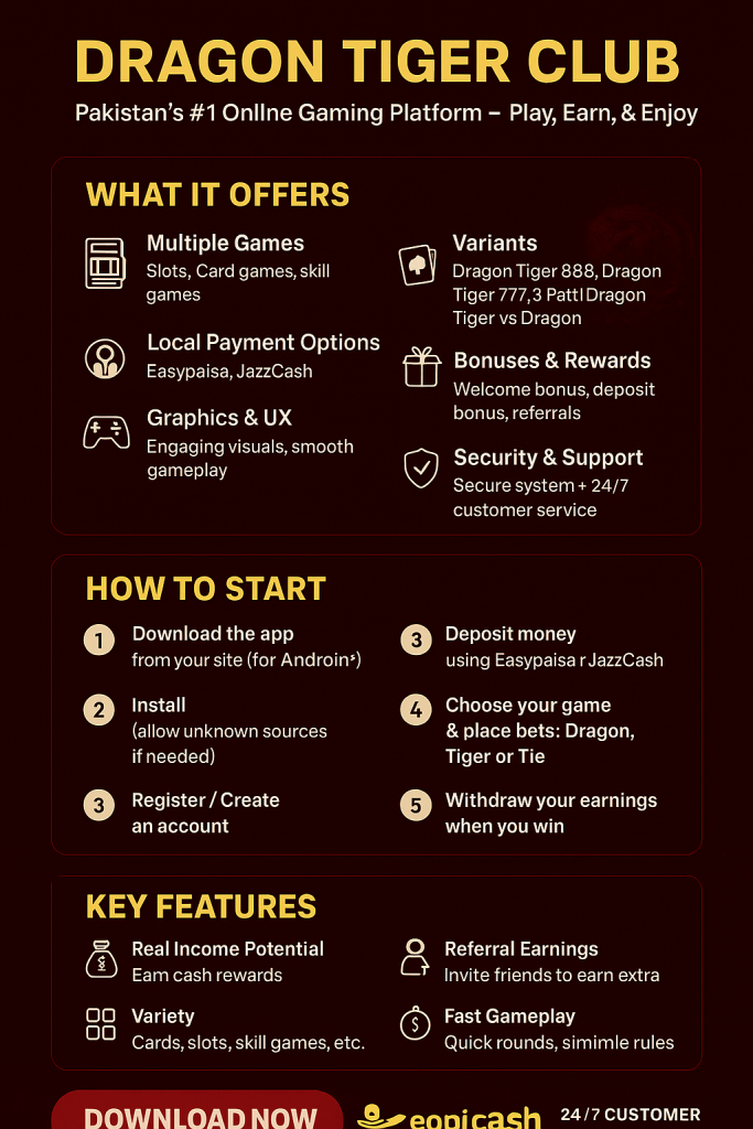 Dragon Tiger Club Infographics